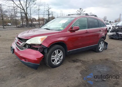 2010 Honda Cr-V Ex-L from USA, damaged, VIN JHLRE4H71AC013487